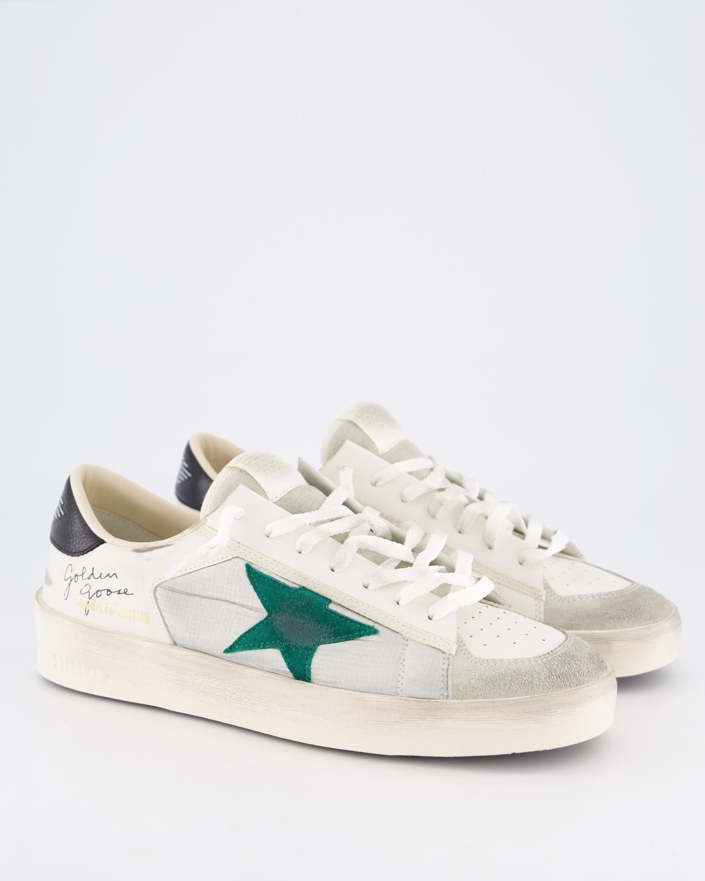 Heren Stardan Sneaker  Wit/Groen