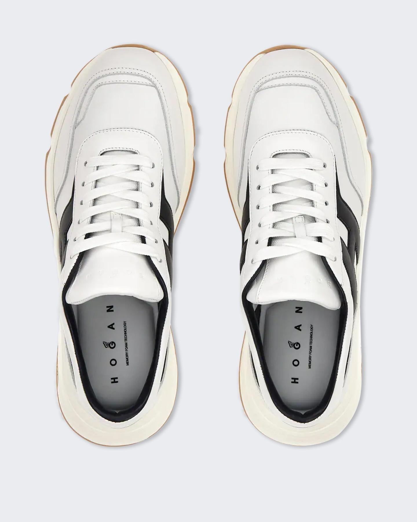 Heren Hyperlight Sneaker Wit/Grijs