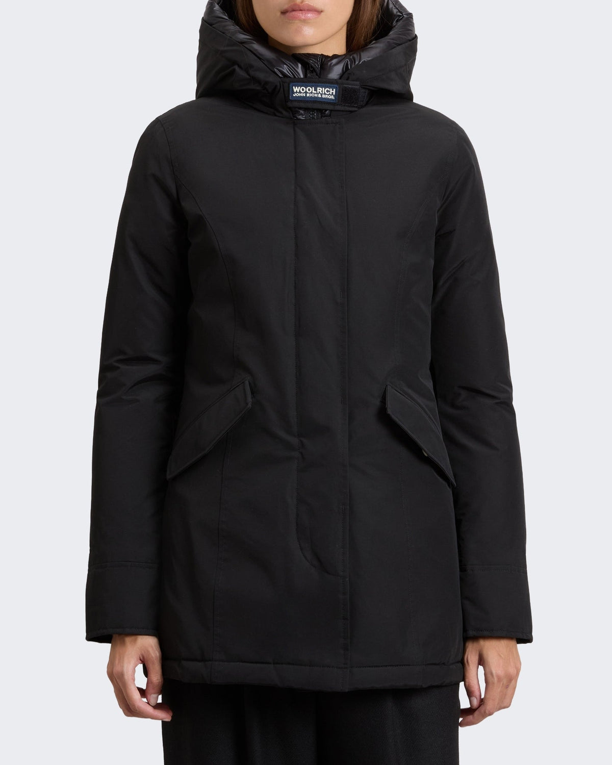 Woolrich Dames Arctic Parka winterjas met capuchon Zwart - Eleganza.nl
