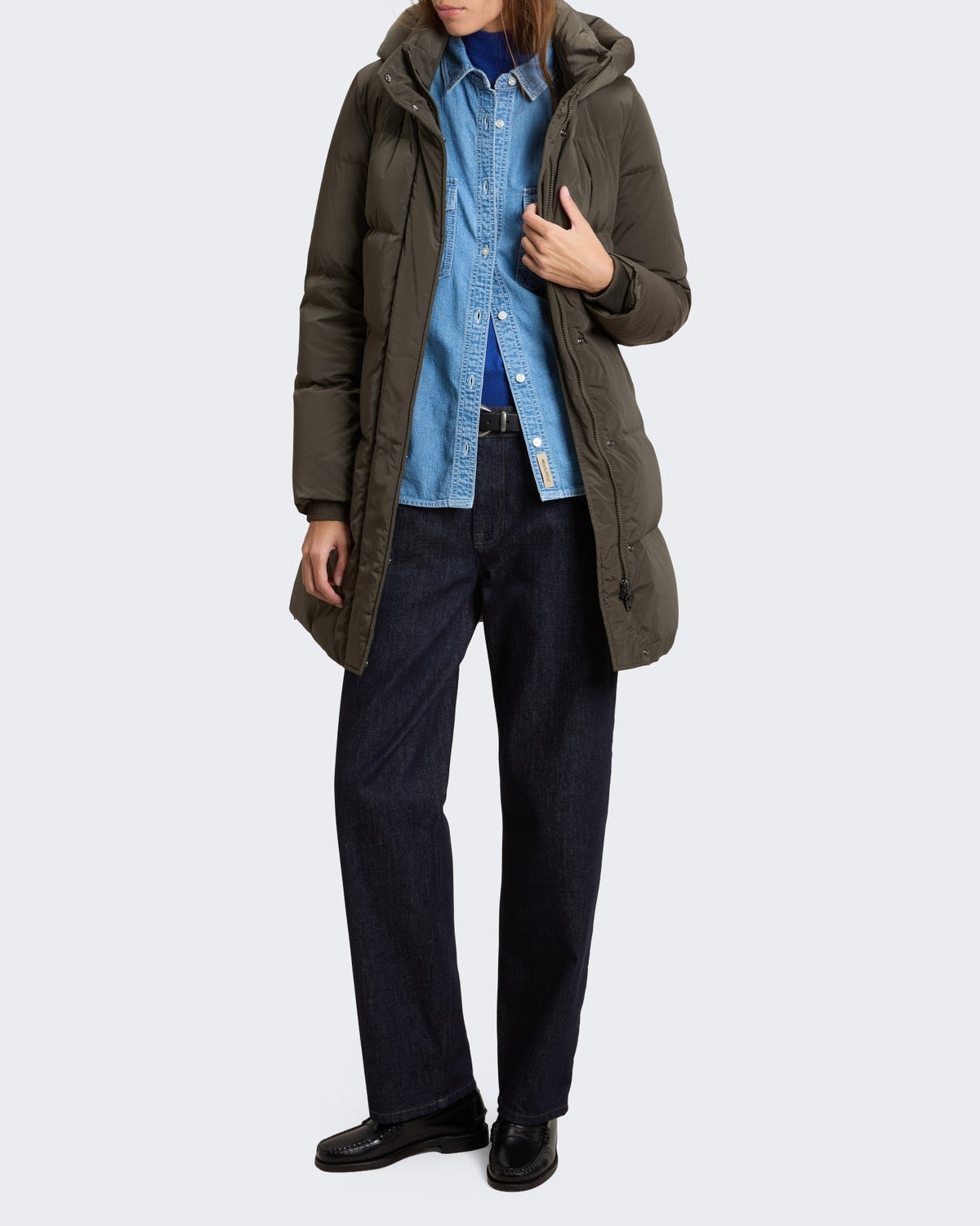 Woolrich Dames Kelly jack Groen - Eleganza.nl