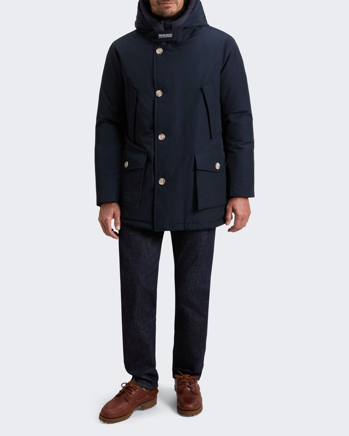 Woolrich Heren Arctic Parka Blauw - Eleganza.nl