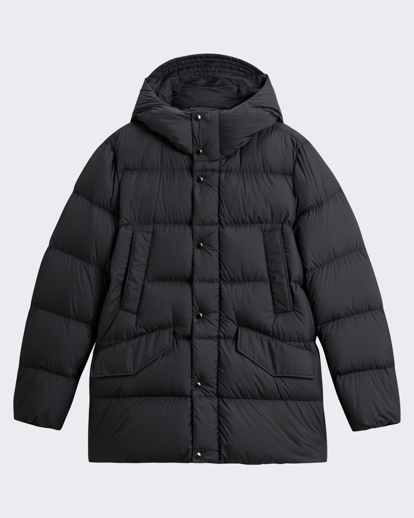 Woolrich Heren Cloud Davis Parka Zwart - Eleganza.nl