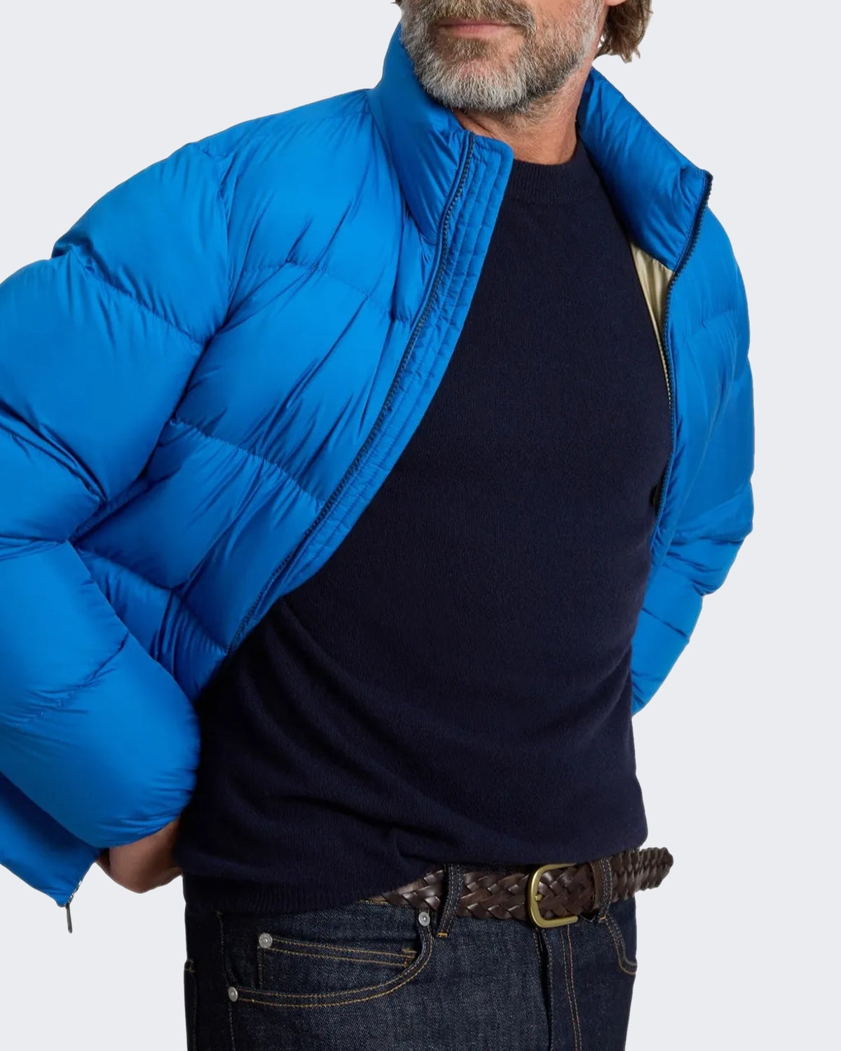 Woolrich Heren Cloud Eagle Jacket Blauw - Eleganza.nl