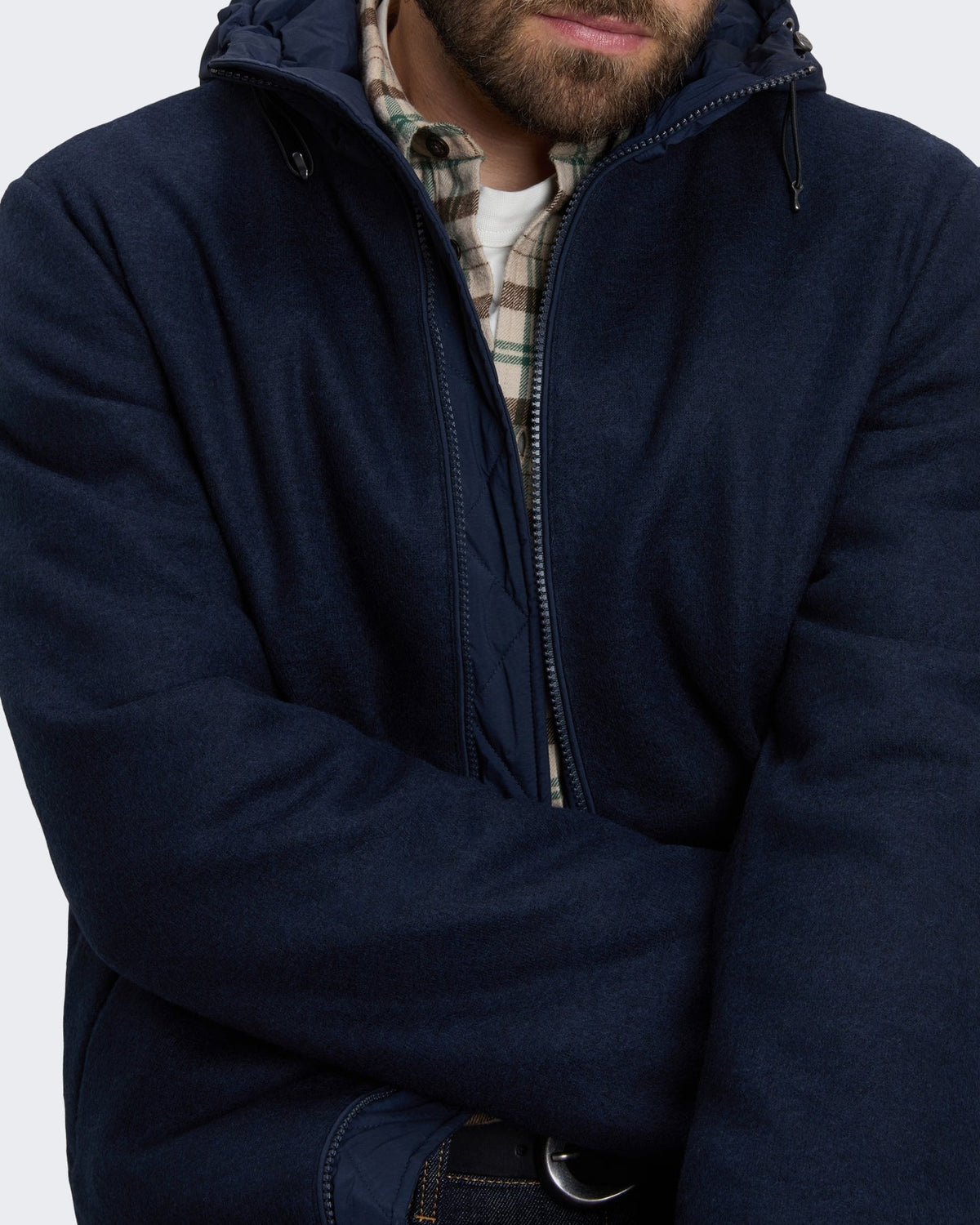 Woolrich Heren Gebreid wollen Pacific jack Blauw - Eleganza.nl