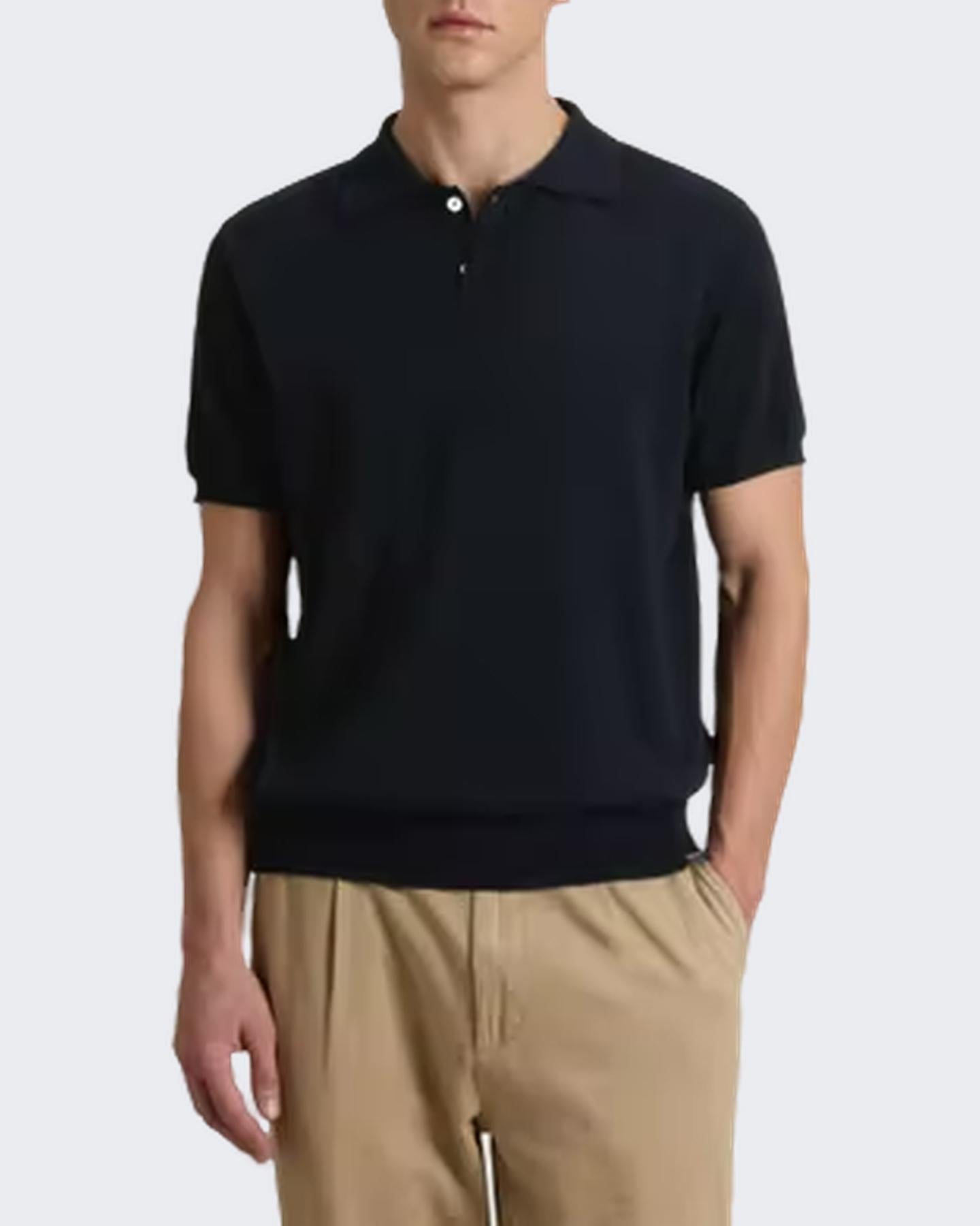 Woolrich Heren Knitted Polo - Eleganza.nl