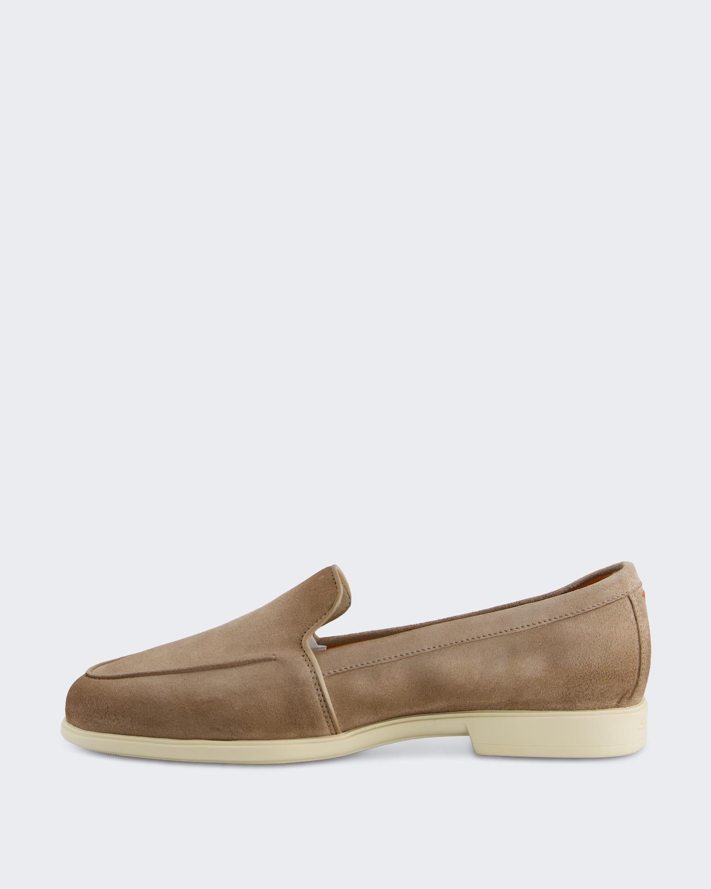 Santoni Dames Malibu Loafer Brown