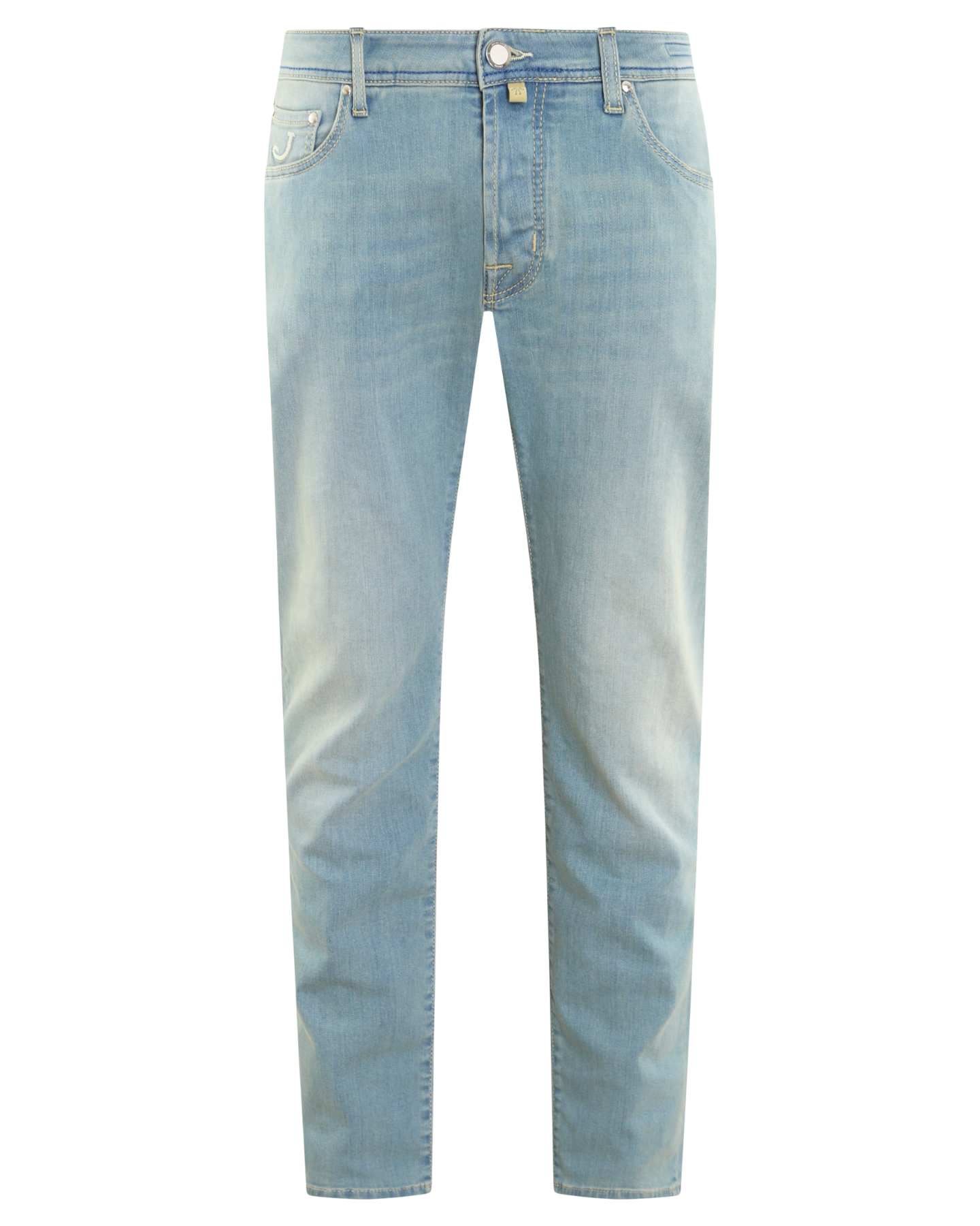 Heren Slim Fit Nick Licht Blauw