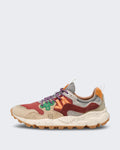Flower Mountain Men's Yamano 3 Sneaker Beige/Red — huidige kleur