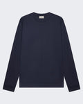 Men's Heavy Supima Sweater Blue