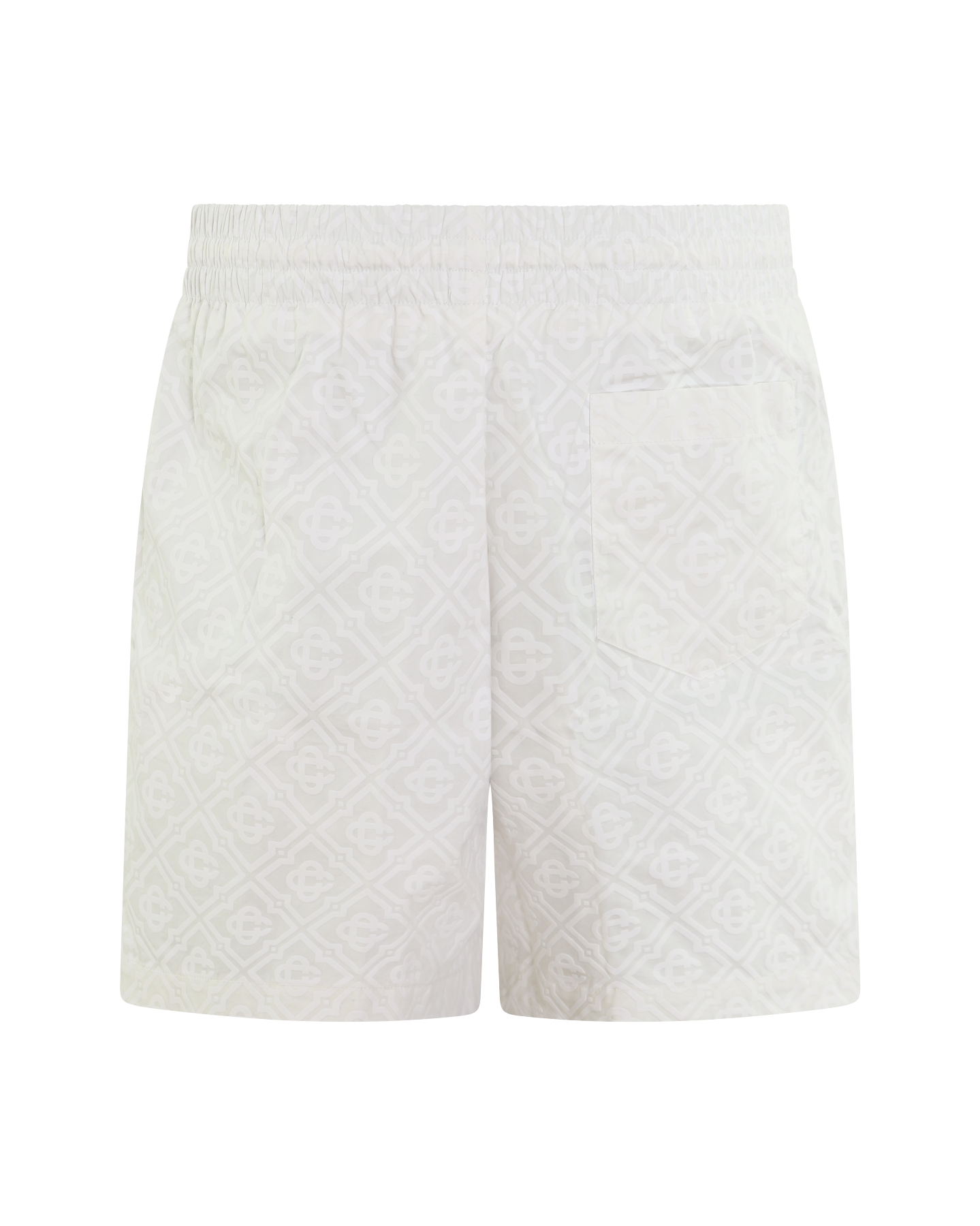 Heren Puff Monogram Short Wit