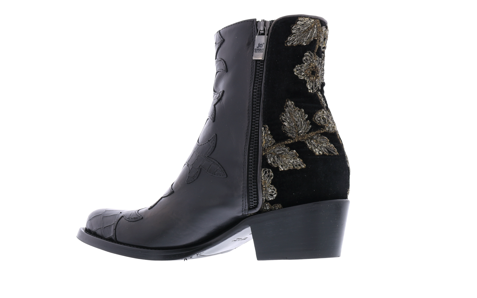 Jo Ghost Dames Western Hybrid Croco Flower Ve