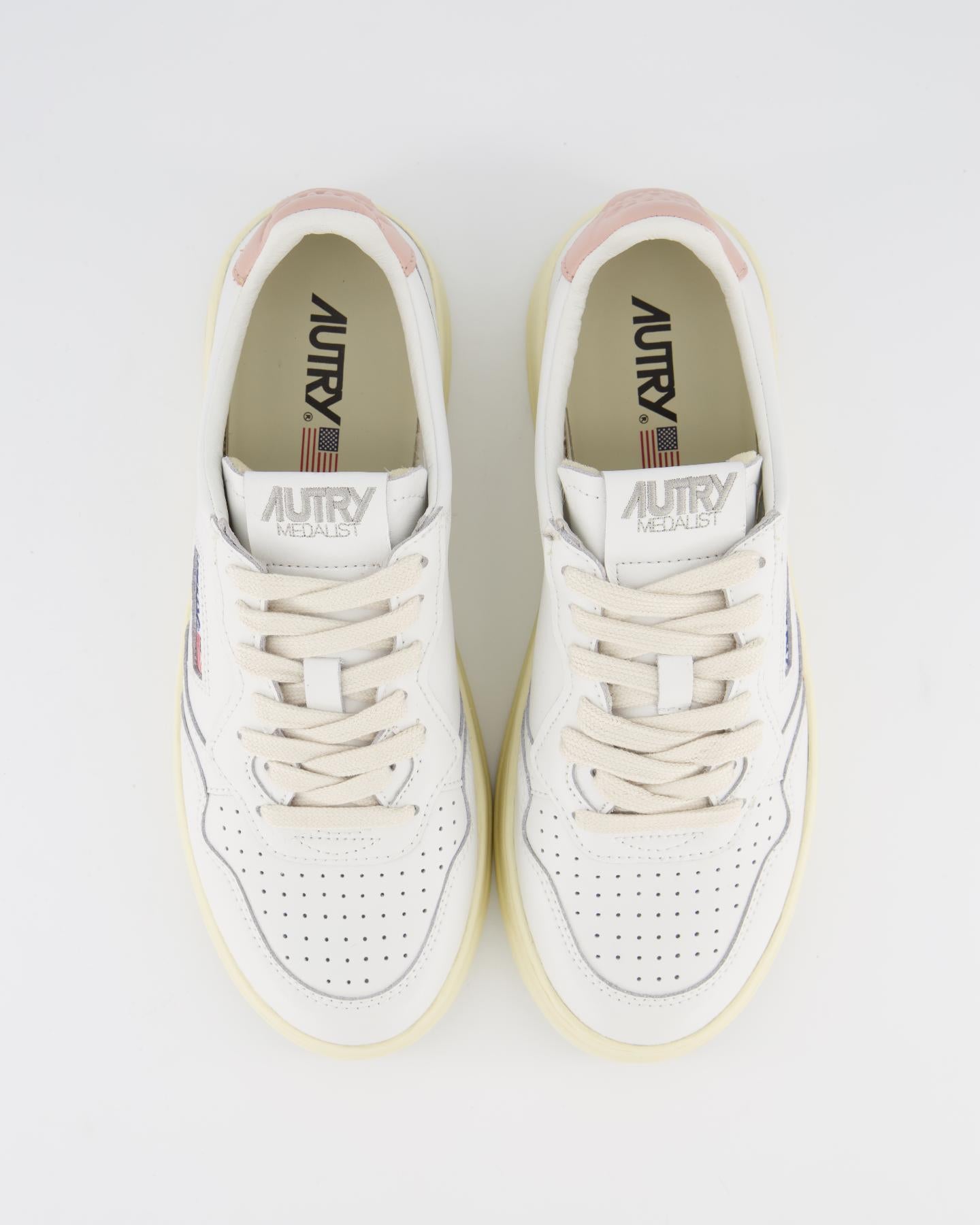 Dames Medalist Sneaker Wit/Roze