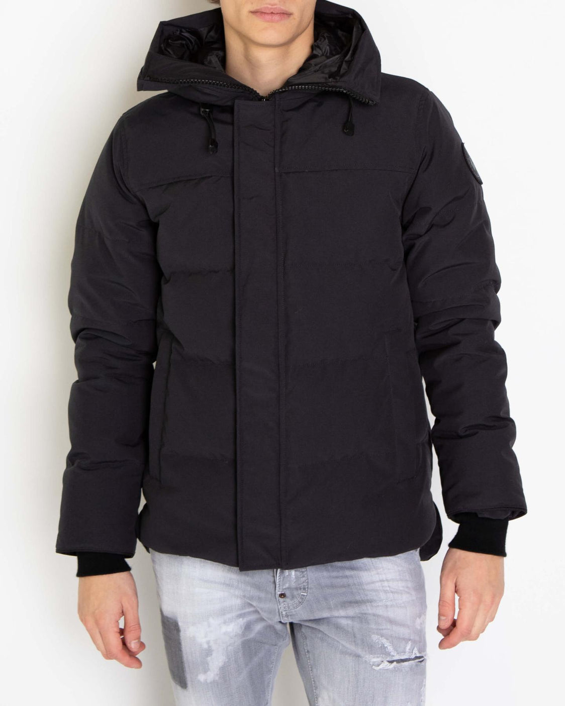 Men Macmillan Parka Black Blue