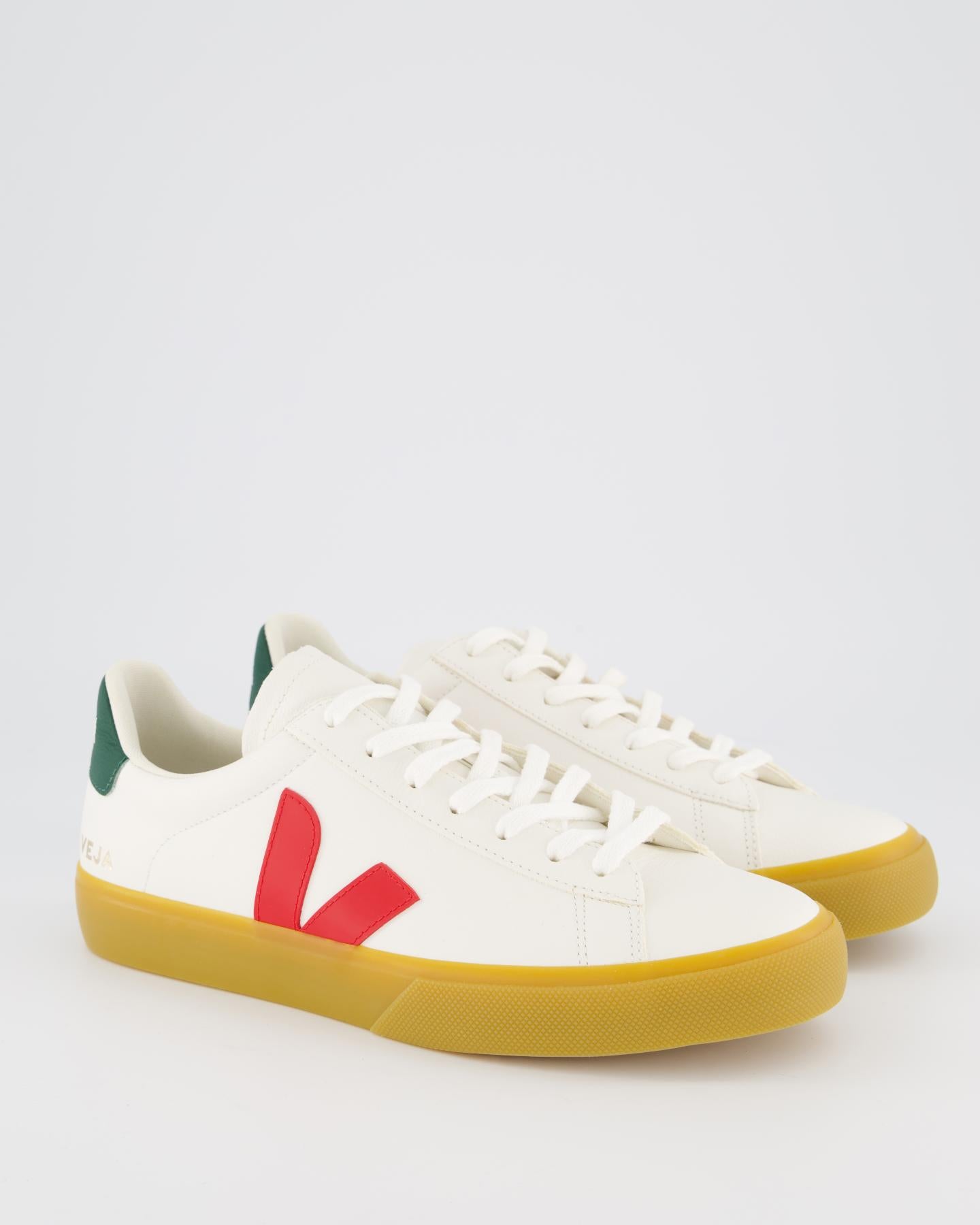 Heren Campo Sneaker Wit/Groen