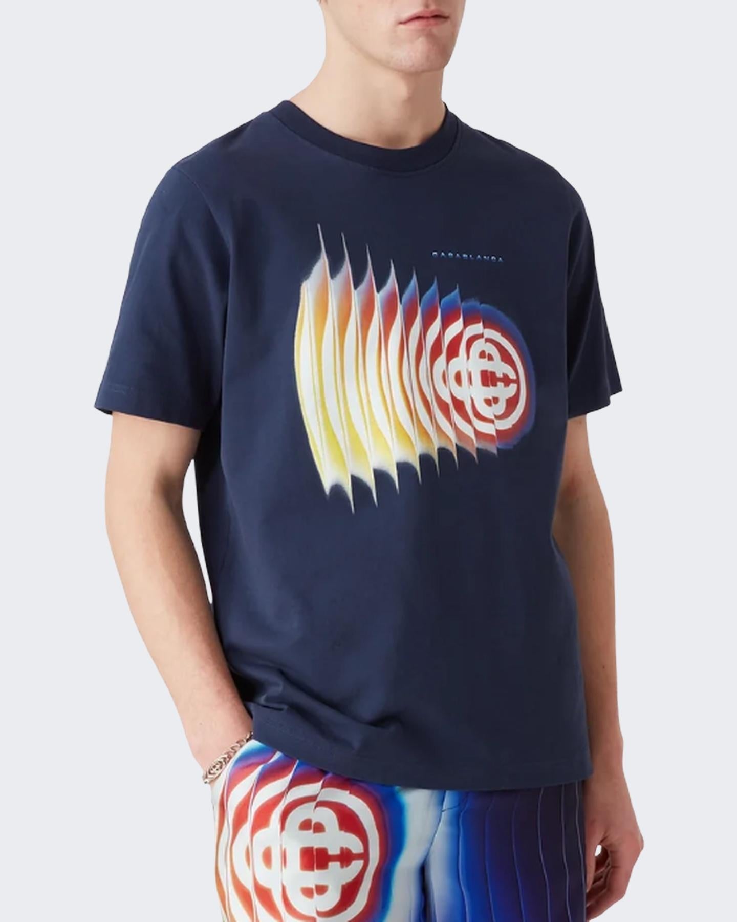 Heren Shockwave T-Shirt Blauw