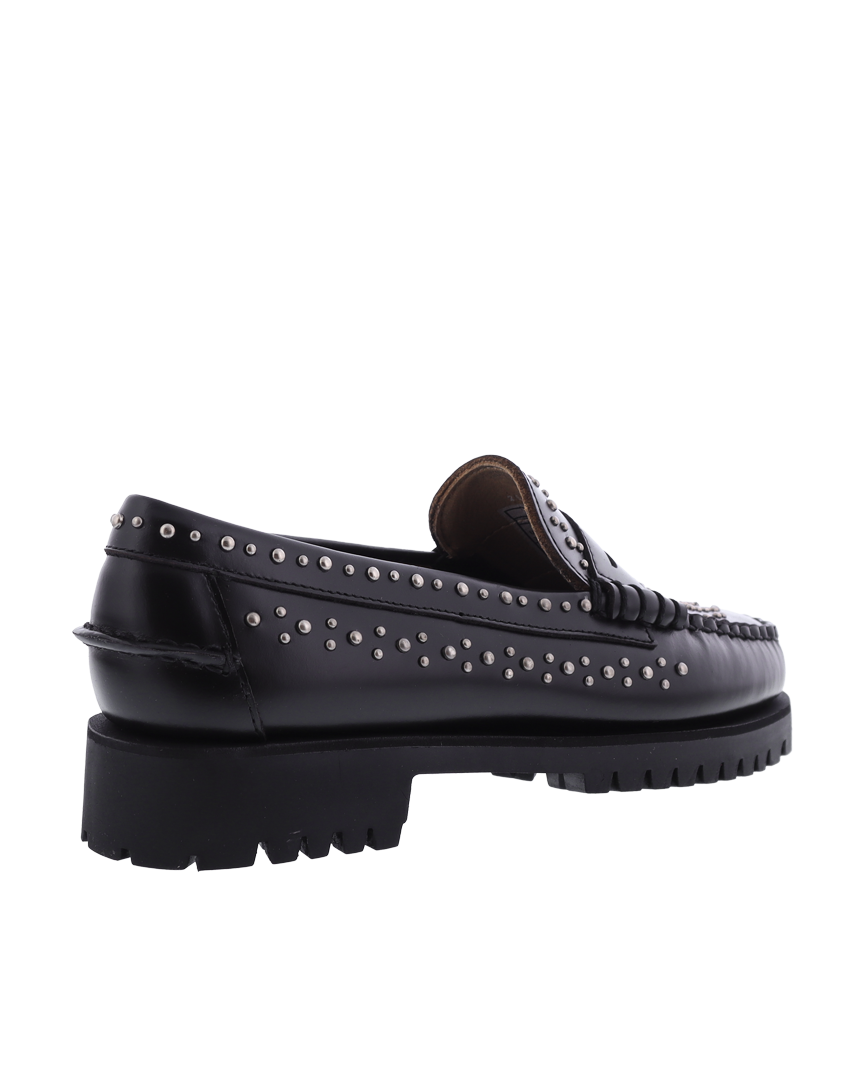 Women Dan studs loafer black