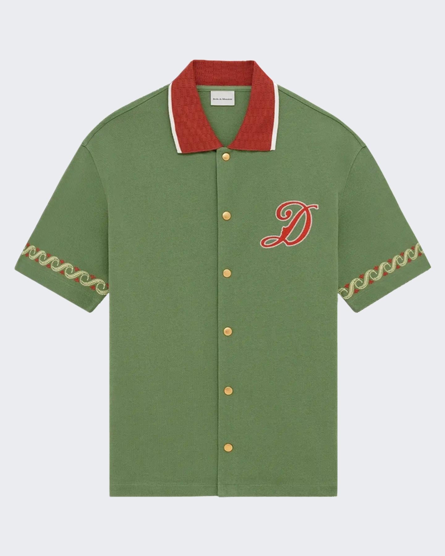 Heren Chemise Drôle Sport Brodée