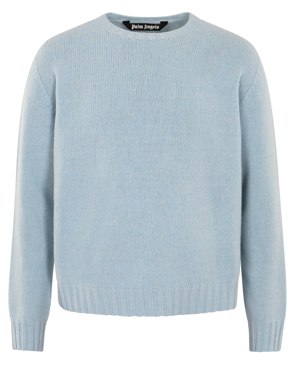 Men Curved Logo Sweater
