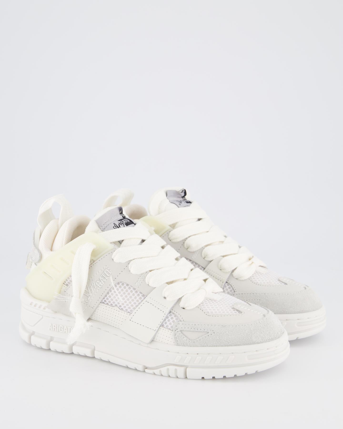 Women Area Patchwork Sneaker White