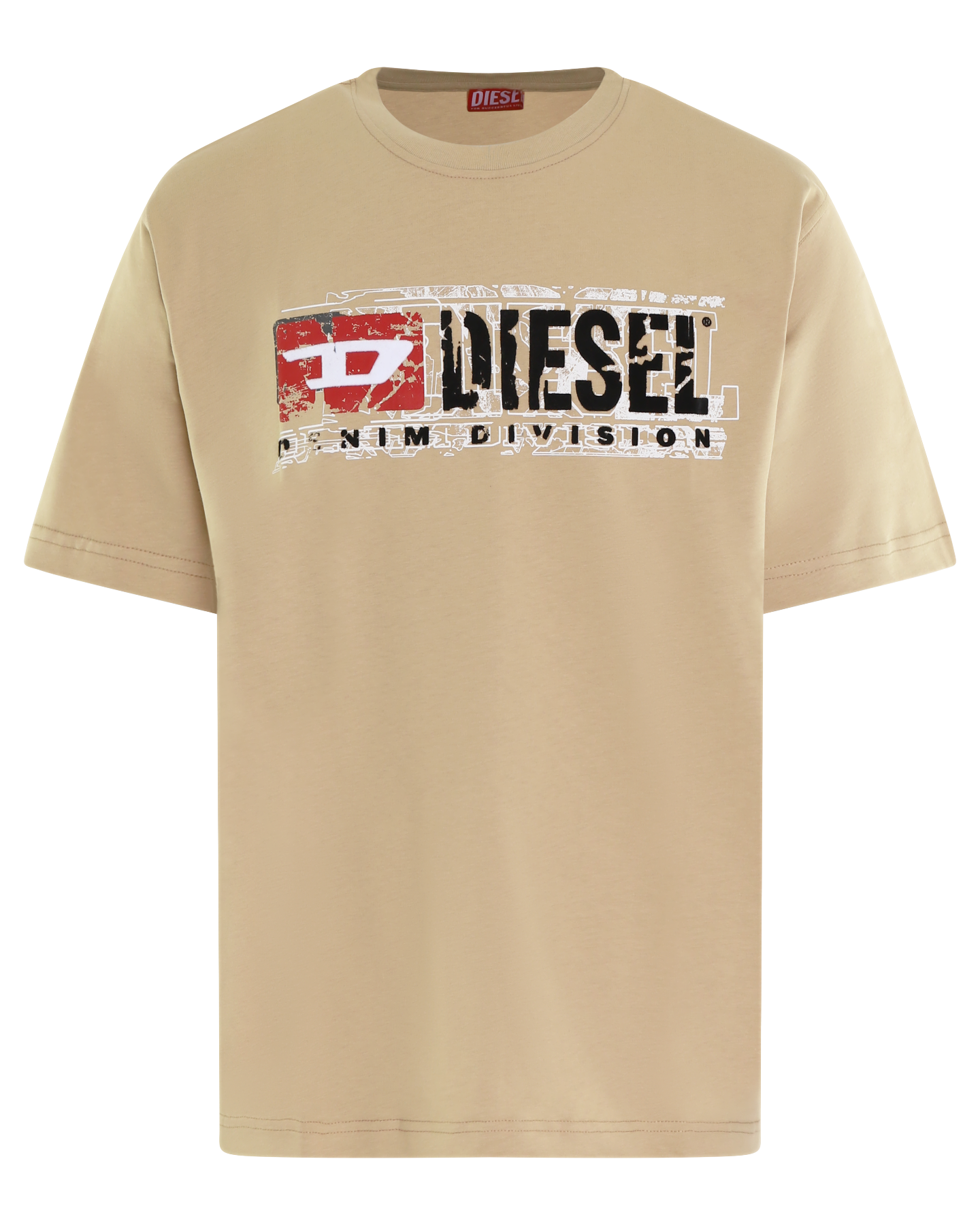 Heren T-Norm-T6 T-Shirt Beige