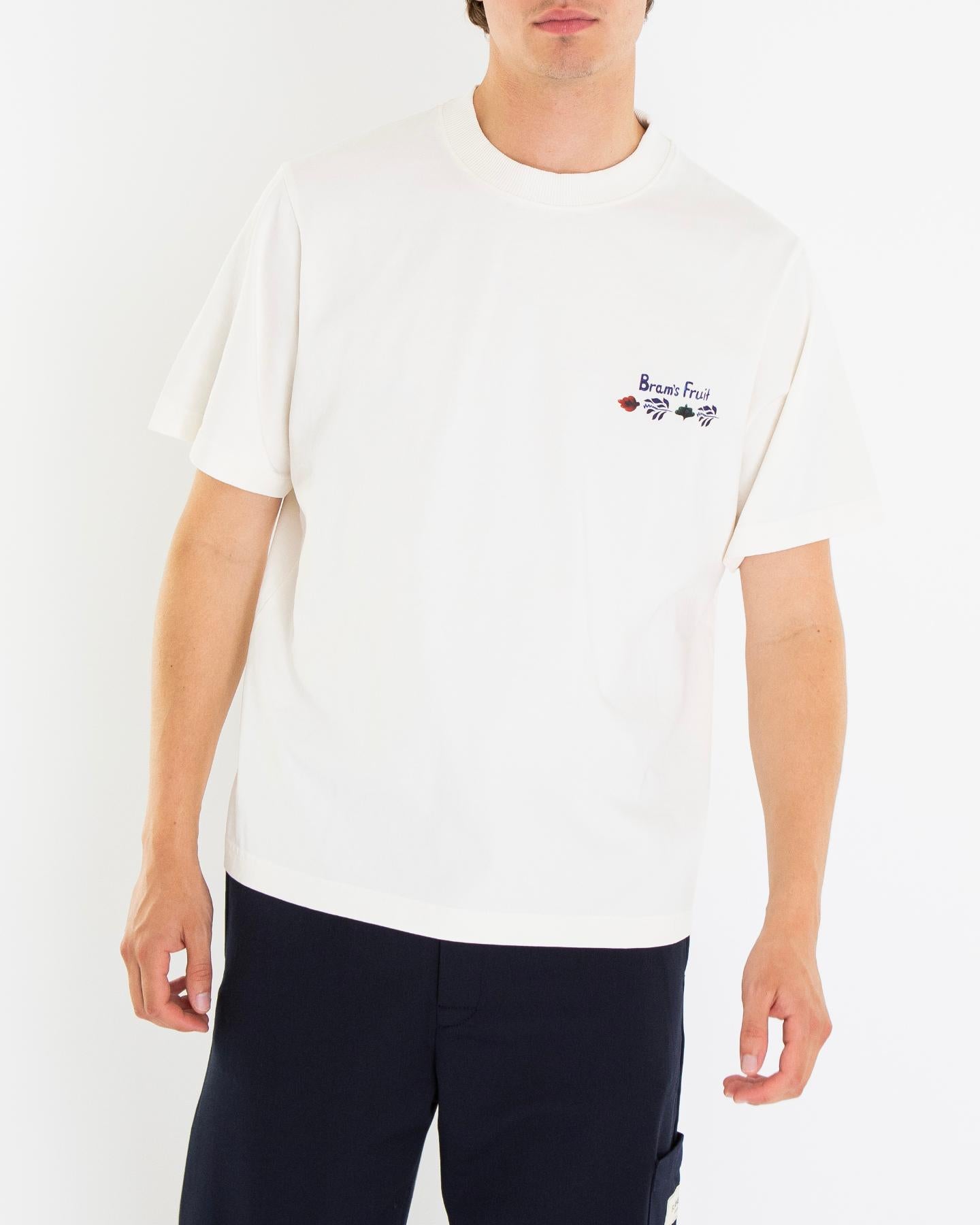 Heren Flora T-Shirt Wit