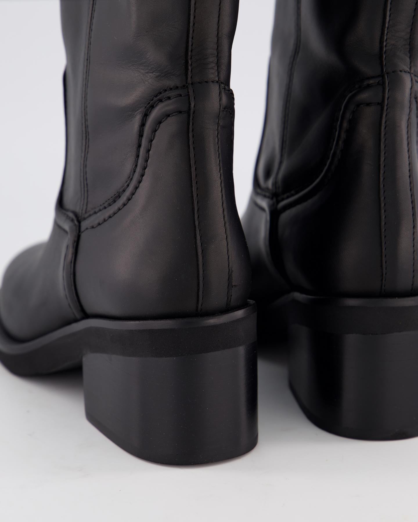 Dames Cassy Slouch Boot Zwart