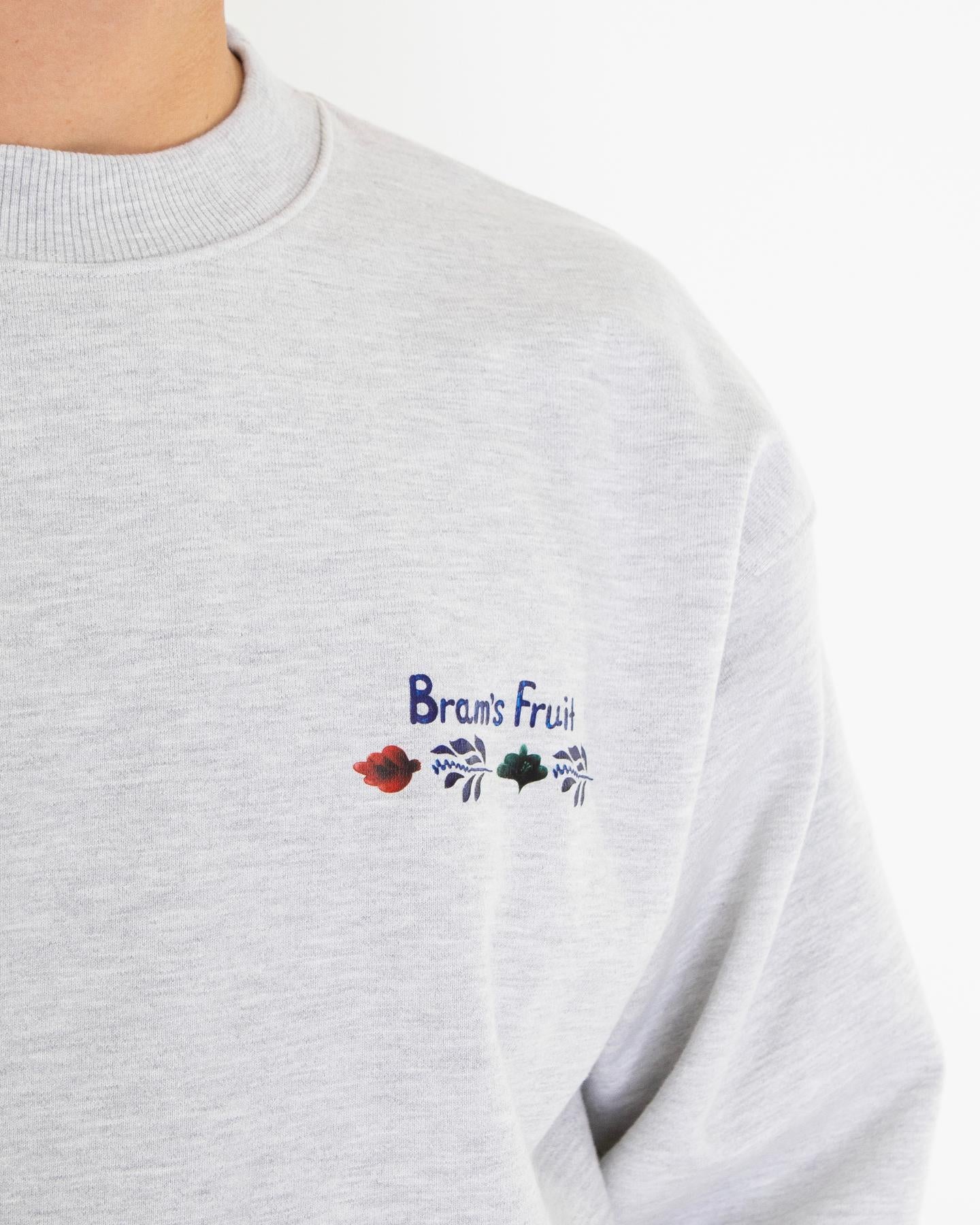 Heren Flora Sweater Grijs