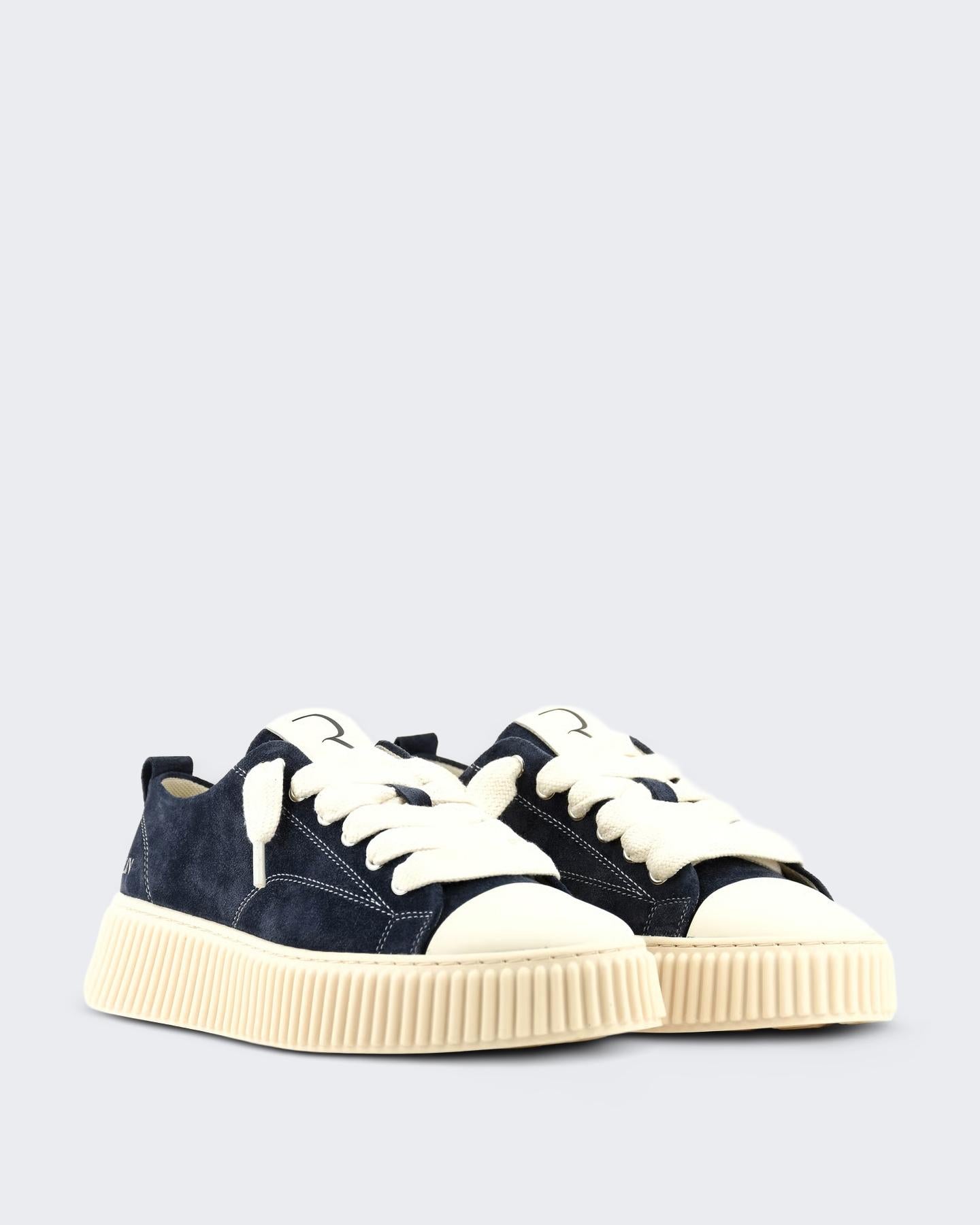RHUN Dames Treble 2020 Suede Navy Blue