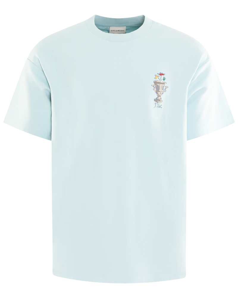 Heren Le T-Shirt Slogan Vignes
