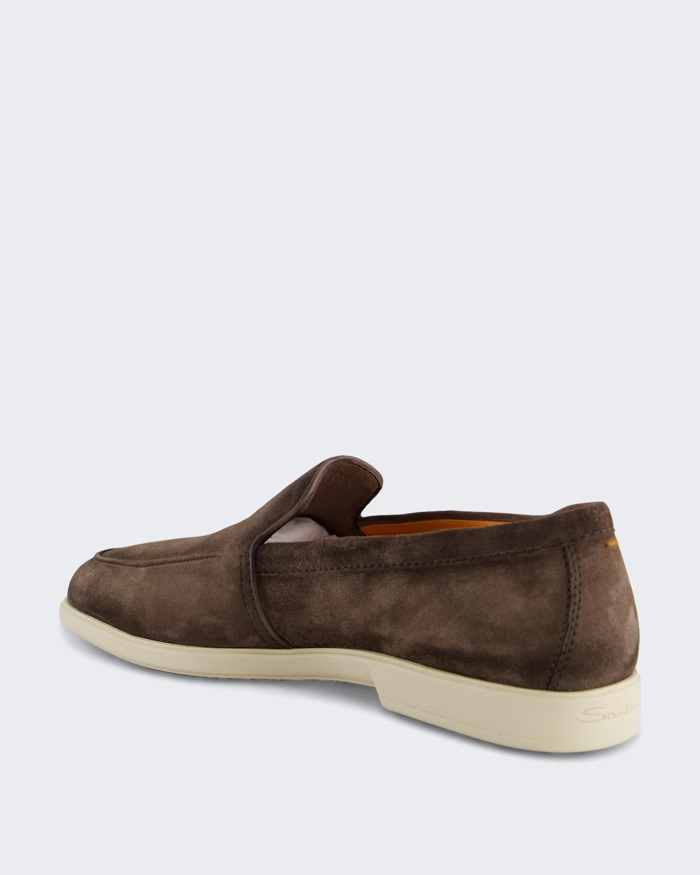 Santoni Heren Malibu Loafer Brown