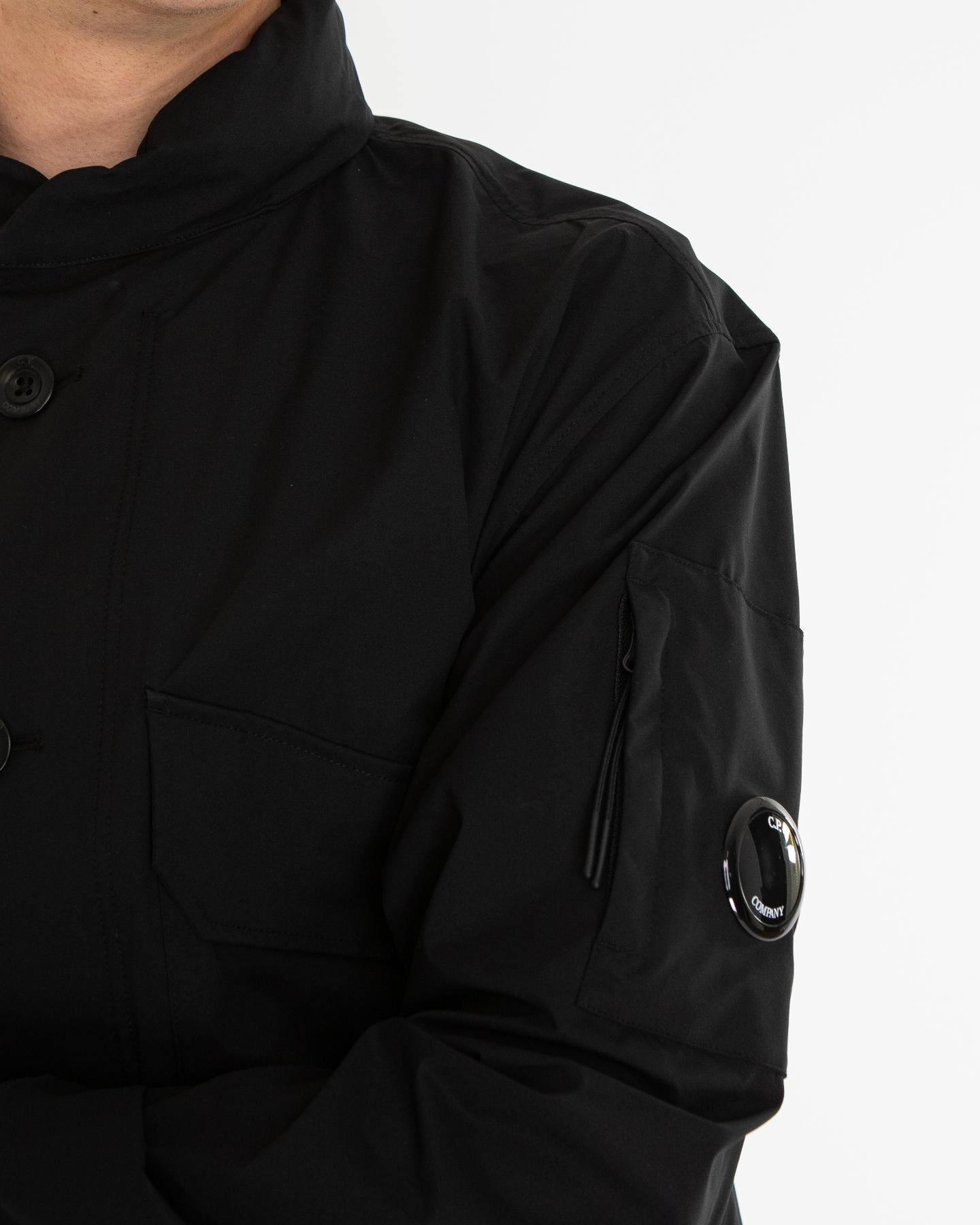 Heren Pro-Tek Button Hood Jack Zwart