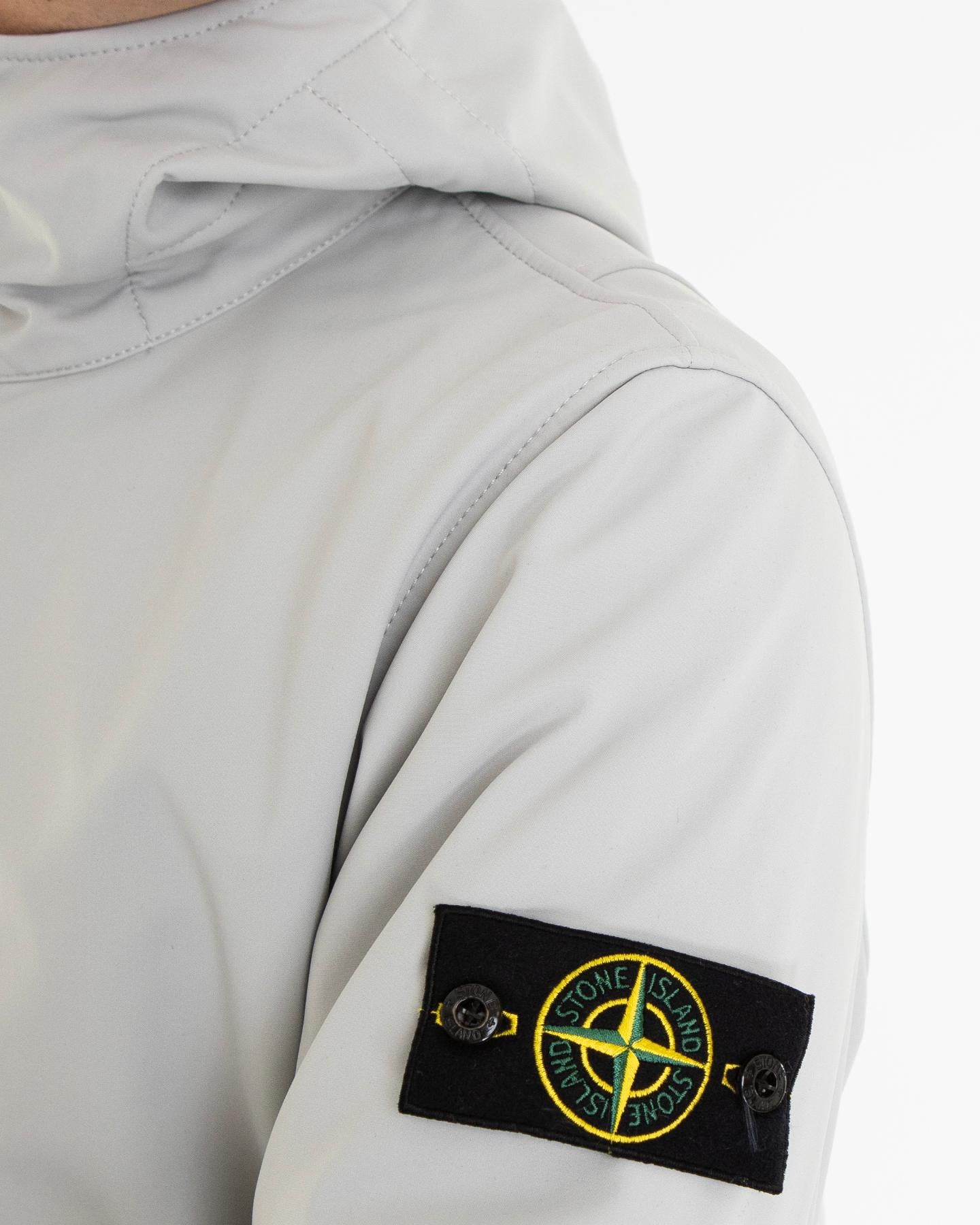 Heren Logo patch Jacket Grijs