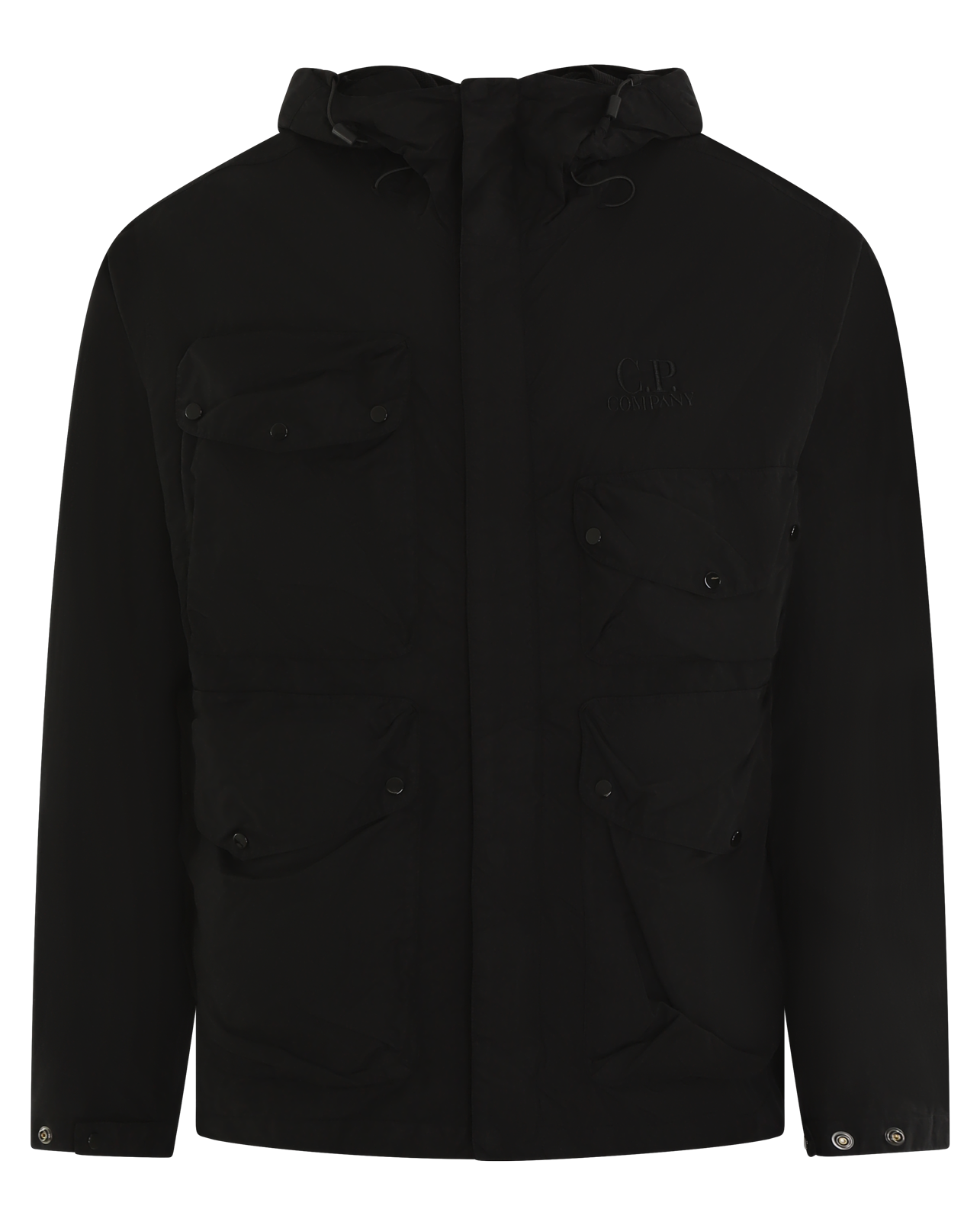 Heren Flatt Goggle Jacket Zwart