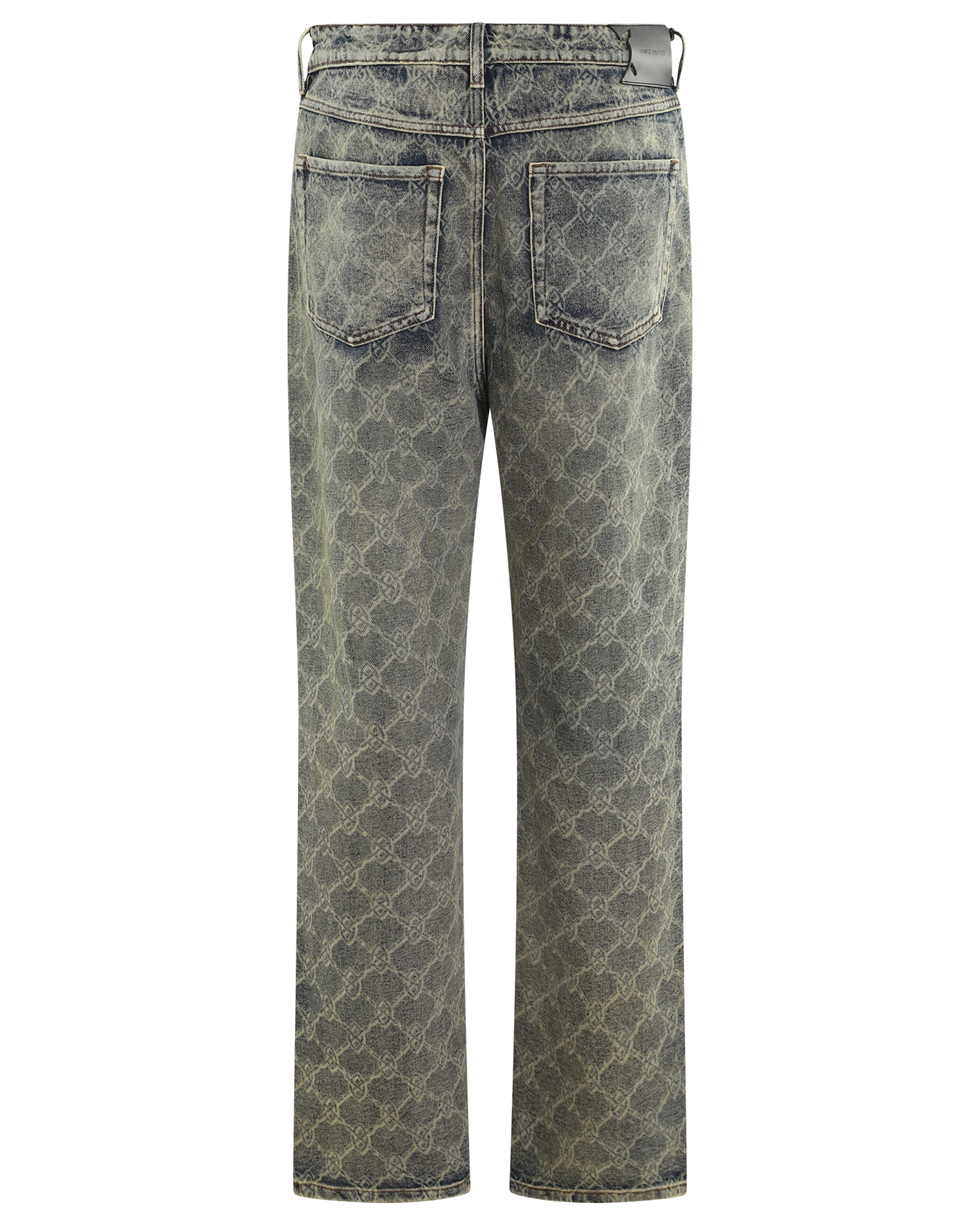 Heren ShieldLaser Washed Jeans Blauw