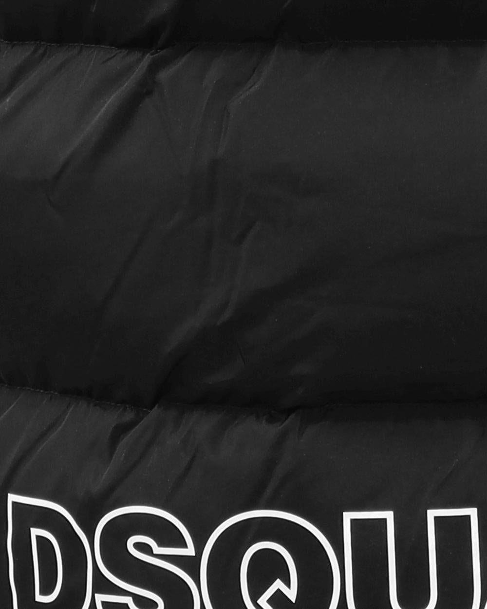 Dsquared2 Kids Gile Bodywarmer Zwart jas – foto 4