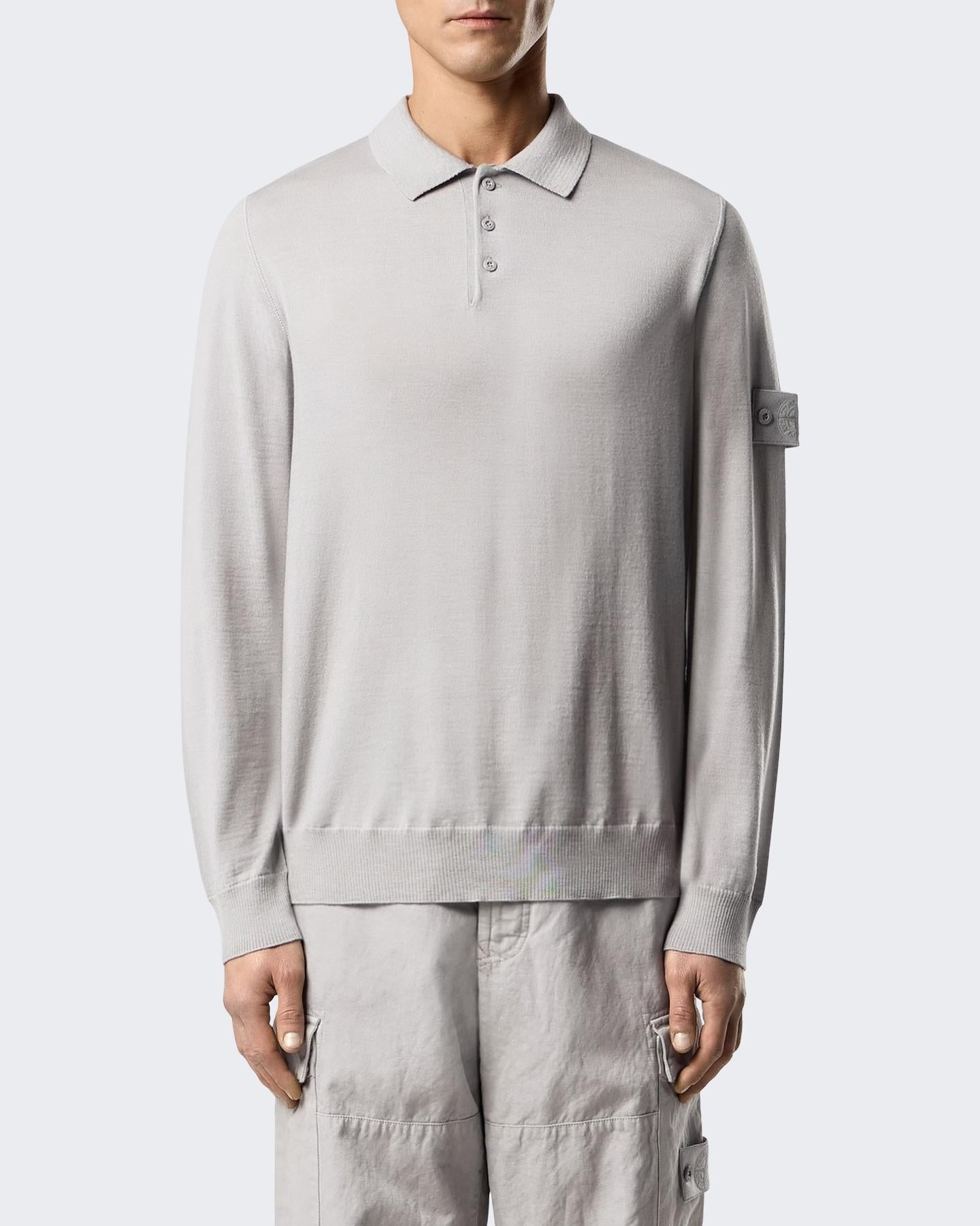 Stone Island Heren Ls Polo