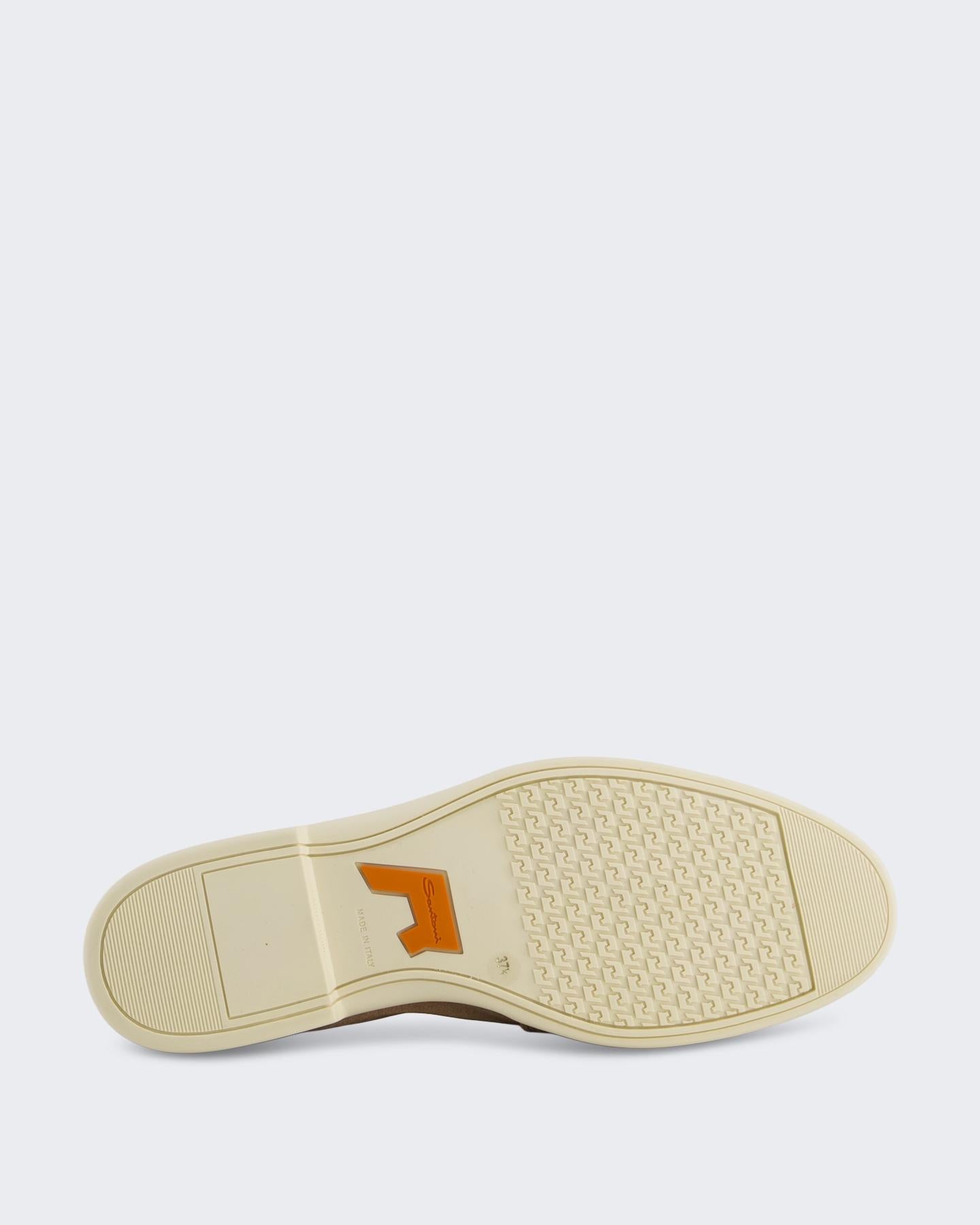 Santoni Dames Malibu Loafer Brown