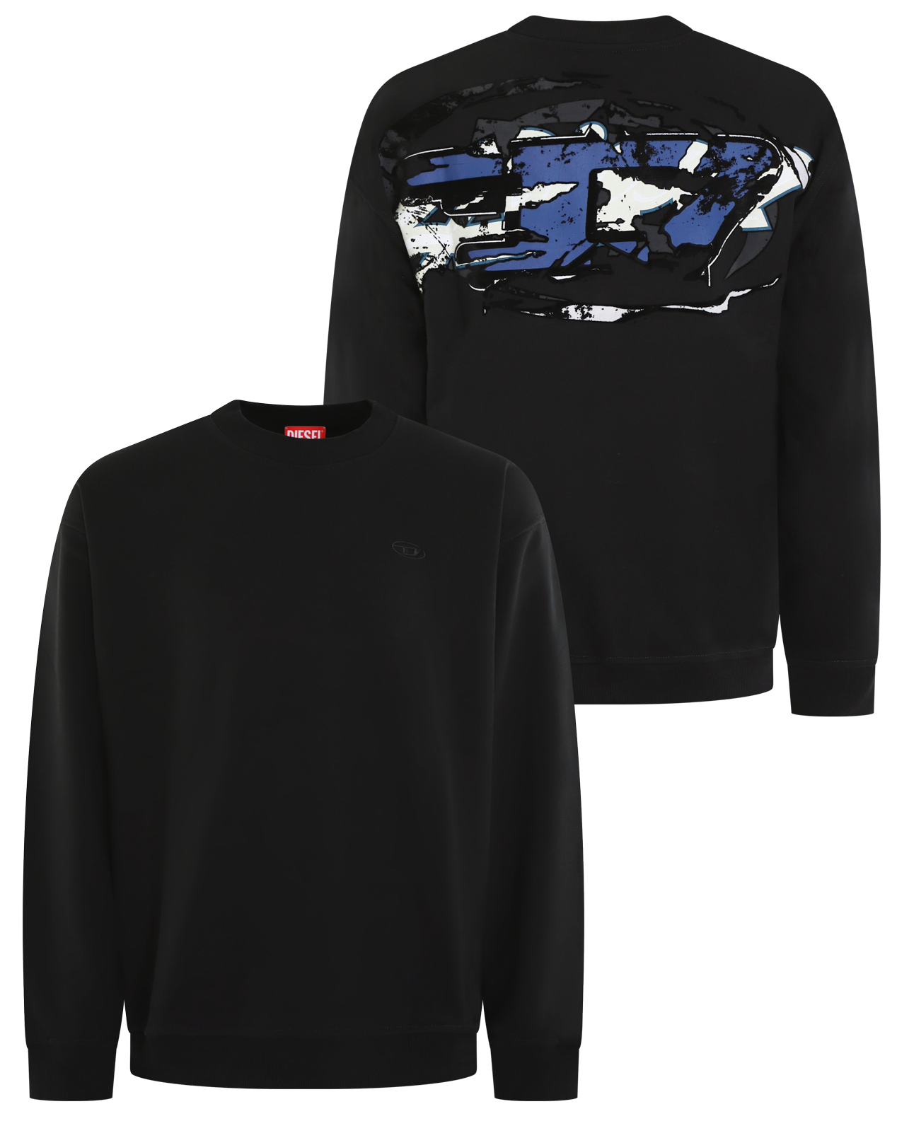 Heren S-Boxt-T2 Sweater Zwart