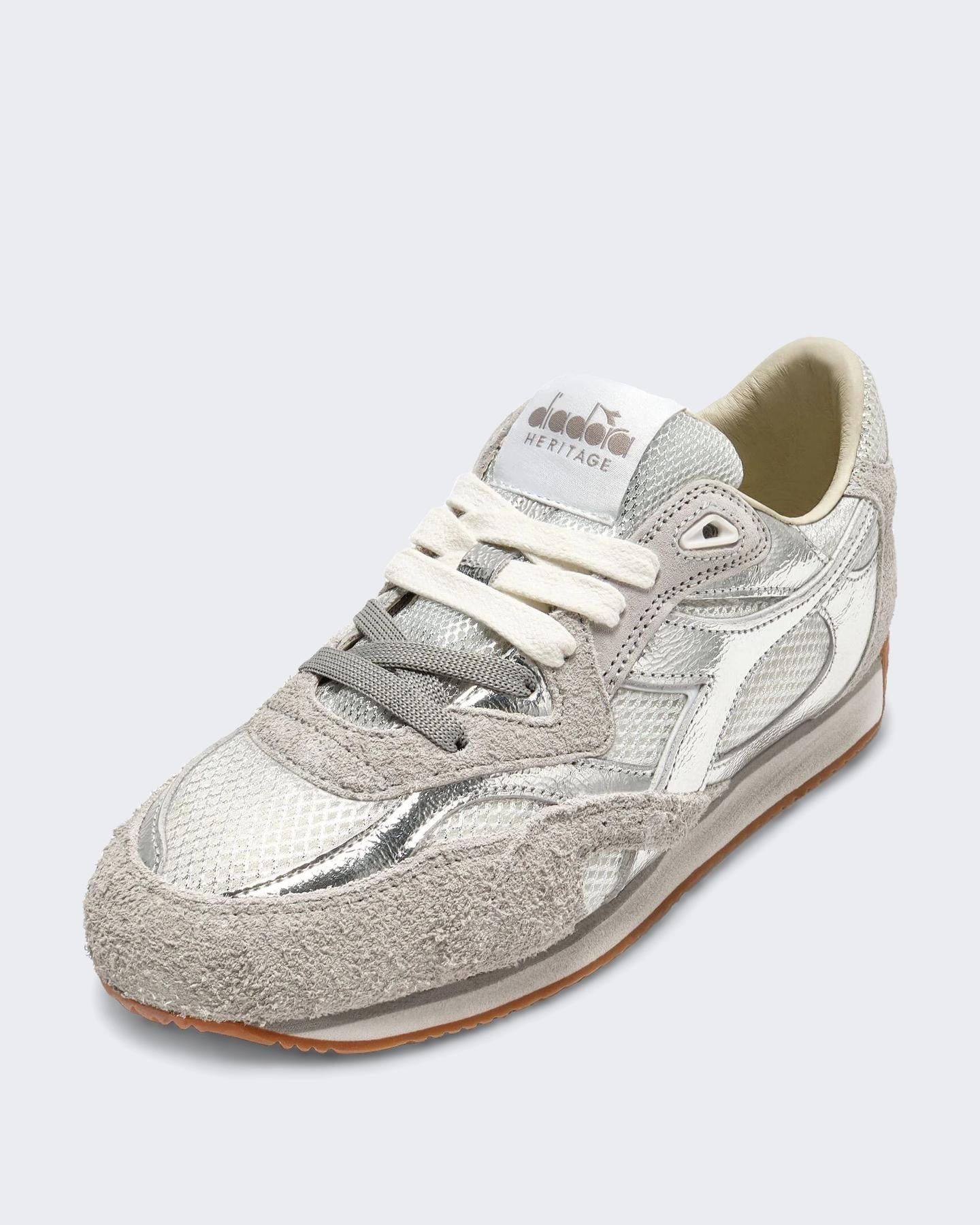 Diadora Dames Equipe Revenge Sneaker Zilver