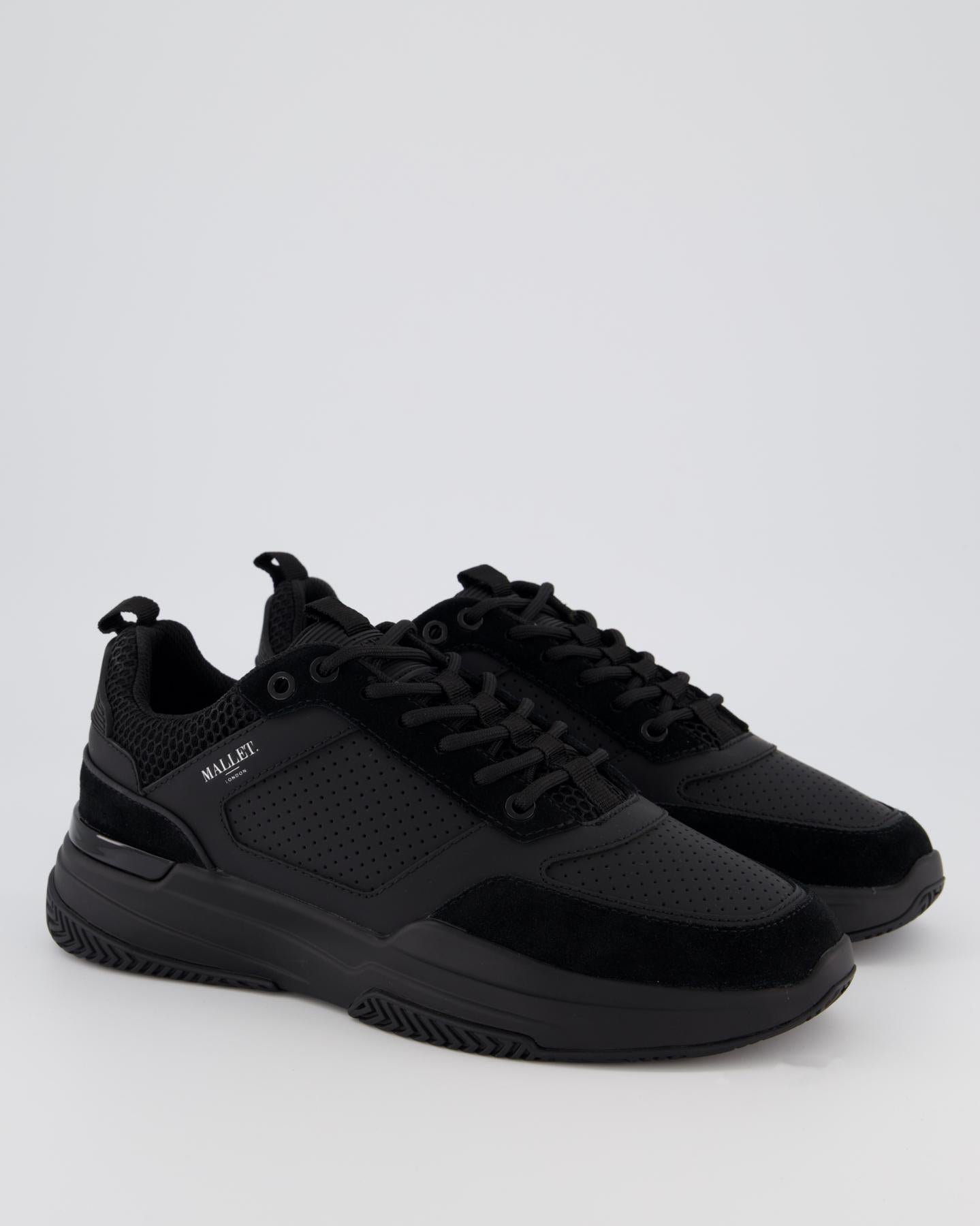Mallet Footwear Heren Radnor Triple Sneaker Zwart – foto 4