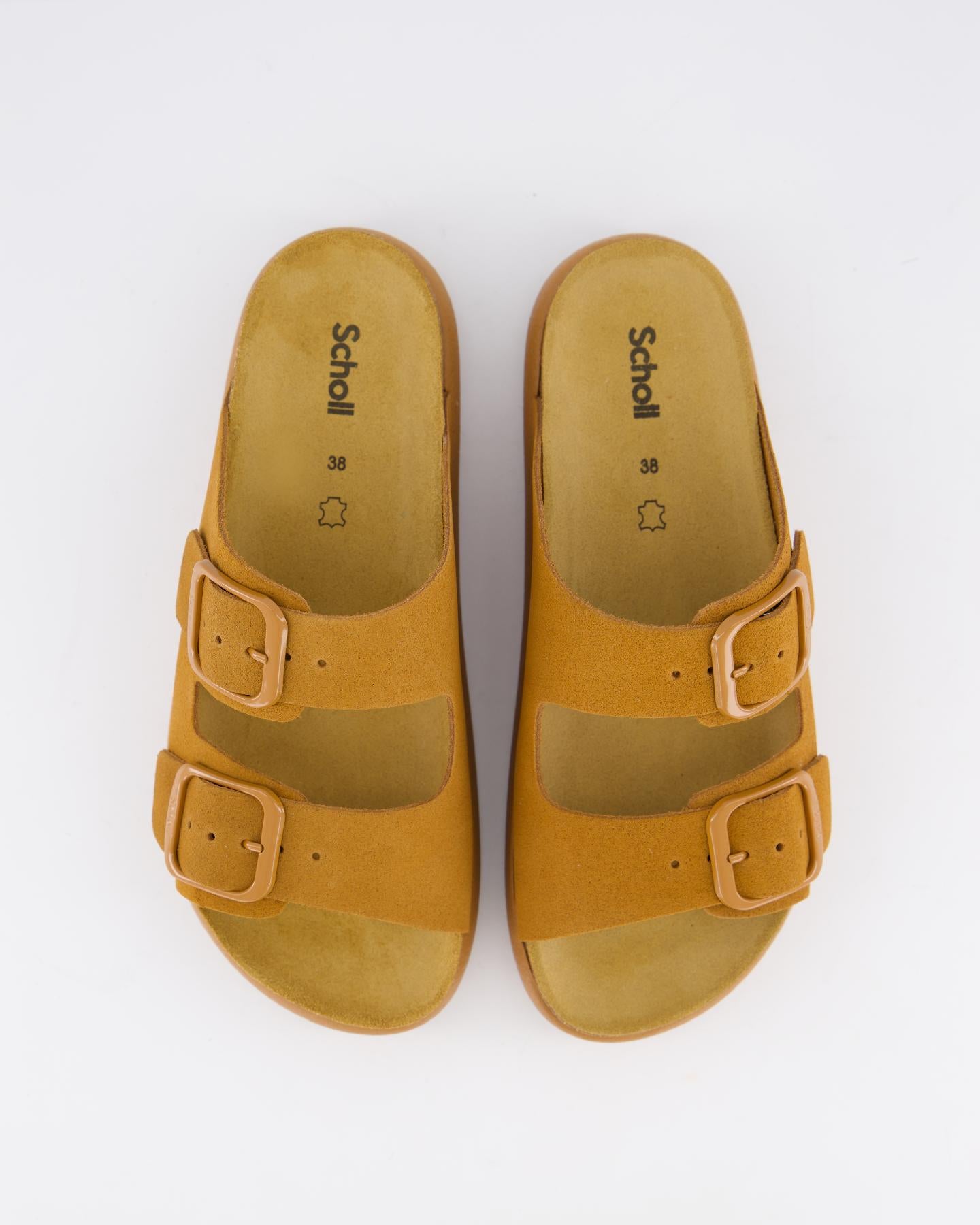 Dames Noelle Chunky Slipper Cognac