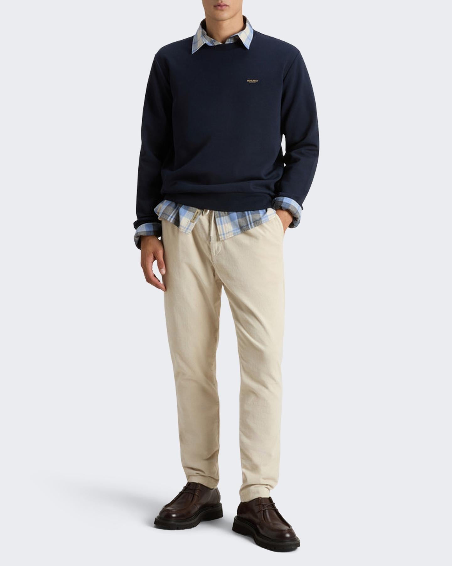 Heren Logo Interlock Crewneck